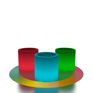 Кашпо BERKANO Cilindro 50 Snow White 2025 г.