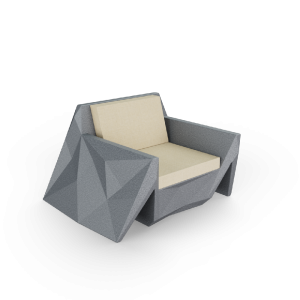 Кресло BERKANO Quaro с подушками Snow White / Bone Brown 2025 г.