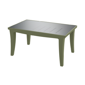 Стол BERKANO Province со стеклом Snow White 2025 г.