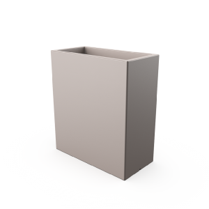 Кашпо BERKANO Cubric 90*80 DB Snow White 2025 г.