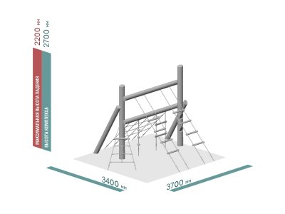 ДЕТСКИЙ ИГРОВОЙ КОМПЛЕКС ЭКО 11