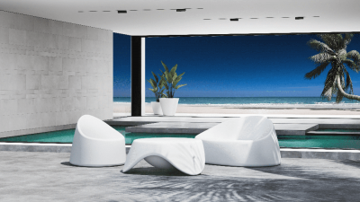 Диван BERKANO Smoov Snow White 2025 г.