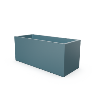 Кашпо BERKANO Cubric 120*50 Snow White 2025 г.