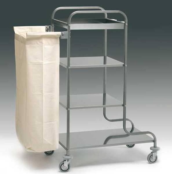 Тележка для горничных из нержавейки, ТН 4 2024 г.