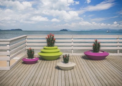 Кашпо BERKANO Scodella 80 DB Snow White 2025 г.