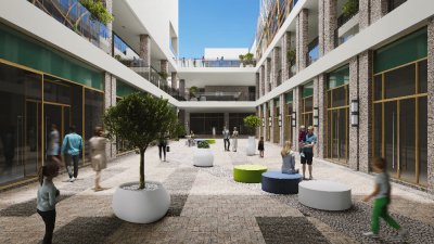 Кашпо BERKANO Bend 80 Snow White 2025 г.