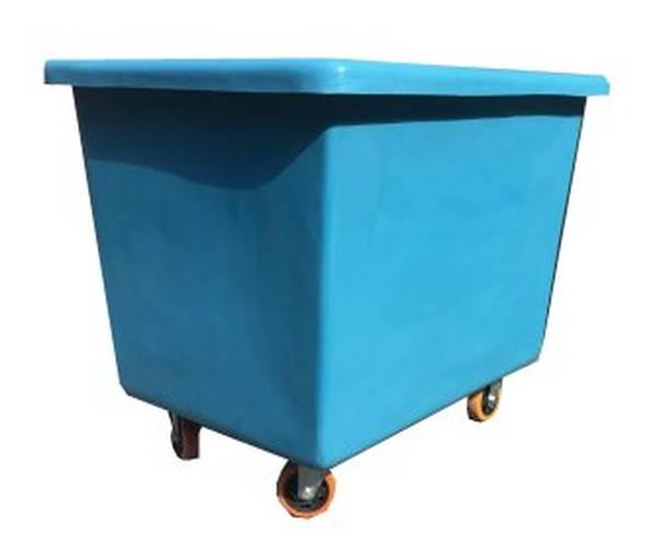 тележка для прачечной с пластиковым баком, ТП 27.21 2024 г.