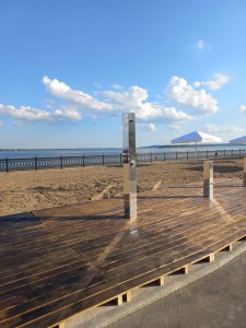 Душевая стойка - наружного применения, для водных процедур КИВАЧ 2025 г.