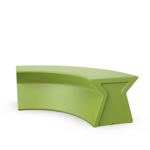 Скамейка BERKANO X-seat Arc Snow White