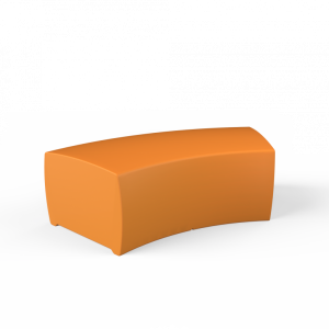 Скамья BERKANO Track Arc Snow White 2025 г.