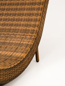 Шезлонг-лежак плетеный КРЫМ 2025 г.