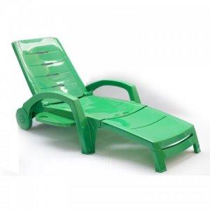 Шезлонг БЕЛОГОРЬЕ складной на колесах с ящиком 2023 г.