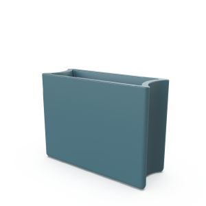 Кашпо BERKANO Smoov Planter Line DB Snow White 2025 г.