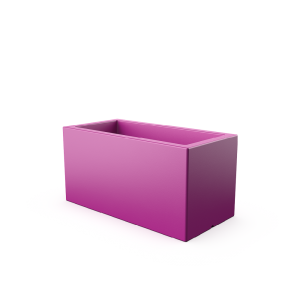 Кашпо BERKANO Cubric 40*100 Snow White 2025 г.