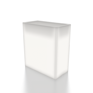 Кашпо BERKANO Cubric 90*80 DB Snow White 2025 г.