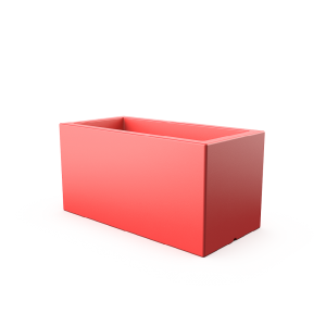 Кашпо BERKANO Cubric 80*40 Snow White 2025 г.