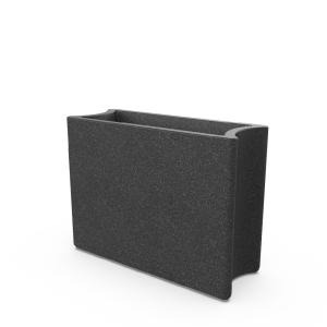 Кашпо BERKANO Smoov Planter Line DB Snow White 2025 г.