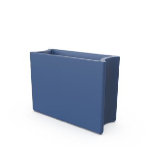 Кашпо BERKANO Smoov Planter Line DB Snow White 2025 г.