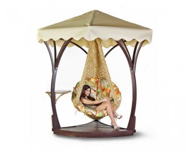 Кресло-гамак №11 (сизаль, без каркаса) 2025 г.