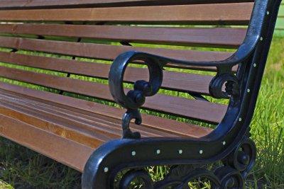 Скамья чугунная Аллея 1,5 м.