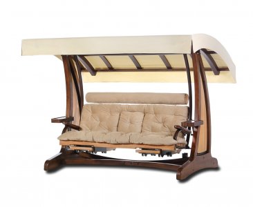 Дачные деревянные качели &quot;Валенсия III&quot; Классик 2025 г.