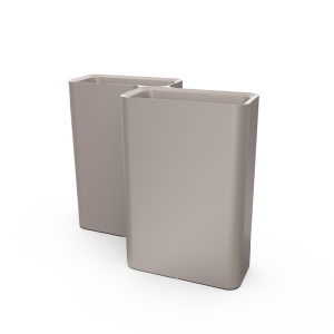 Кашпо BERKANO Vittorio 82 DB Snow white 2025 г.