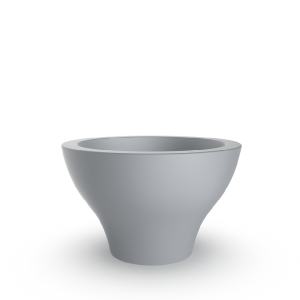 Кашпо BERKANO Vetro 50 Snow White 2025 г.