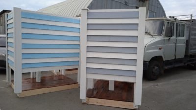 Кабинка пляжная одинарная Дюна юга 2022 г..