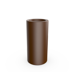 Кашпо BERKANO Cilindro 80 DB Snow White 2025 г.