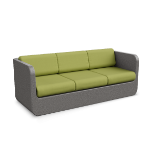 Диван BERKANO Grace с подушками Snow White / Bone Brown 2025 г.