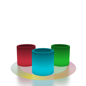 Кашпо BERKANO Cilindro 40 Snow White 2025 г.