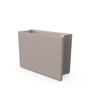 Кашпо BERKANO Smoov Planter Line DB Snow White 2025 г.