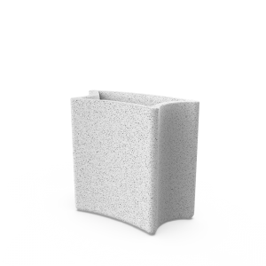 Кашпо BERKANO Smoov Planter Arc DB Snow White 2025 г.