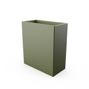 Кашпо BERKANO Cubric 90*80 DB Snow White 2025 г.