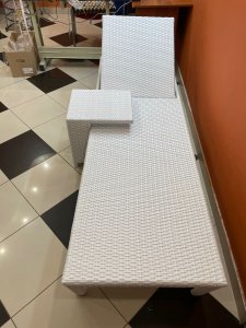 Шезлонг из искусственного ротанга ПАРАМУШИР 2025 г.