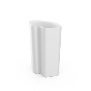 Кашпо BERKANO Vittorio 80an DB Snow white 2025 г.