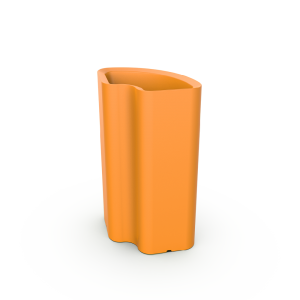 Кашпо BERKANO Vittorio 80an DB Snow white 2025 г.