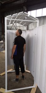 Пляжная одноместная кабинка для переодевания. Дюна Мале. Цена 2022 г.