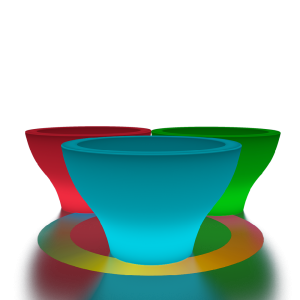 Кашпо BERKANO Vetro 50 Snow White 2025 г.