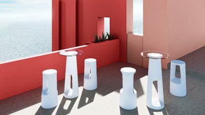 Стол BERKANO антивандальный Cosmopolitan Snow White 2025 г.