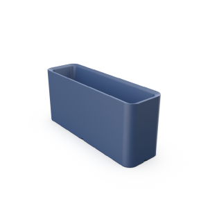 Кашпо BERKANO Vittorio 40 DB Snow white 2025 г.