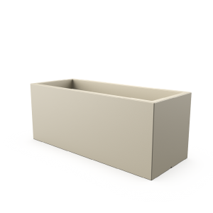 Кашпо BERKANO Cubric 25*60 Snow White 2025 г.