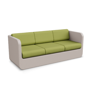 Диван BERKANO Grace с подушками Snow White / Bone Brown 2025 г.