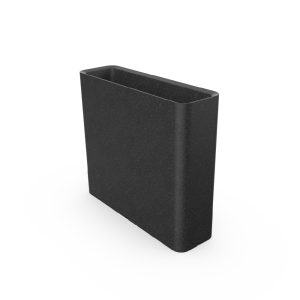 Кашпо BERKANO Vittorio 80 DB Snow white 2025 г.