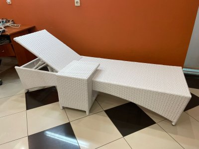 Шезлонг из искусственного ротанга ПАРАМУШИР 2025 г.
