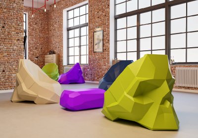 Кресло BERKANO Skull Snow White 2025 г.