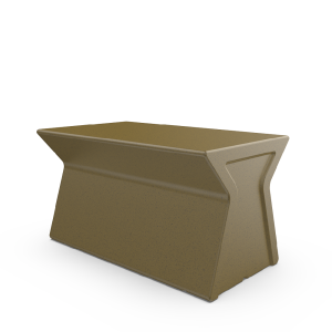 Скамейка BERKANO X-seat Line Snow White