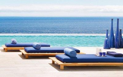 Лежак деревянный InOut