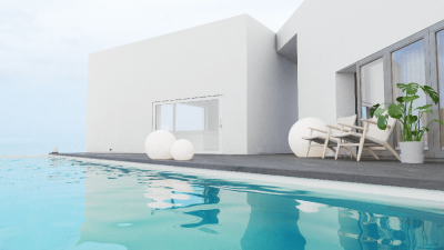 Шар Orby 50 Snow White Light 2025 г.