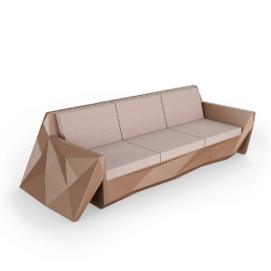 Диван BERKANO Quaro с подушками Snow White / Bone Brown 2025 г.